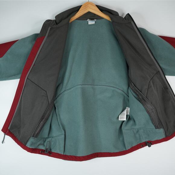 Columbia Jacket Mens M Interchange Omni Shade Softshell Fleece Gorpcore Outdoors - Picture 3 of 13